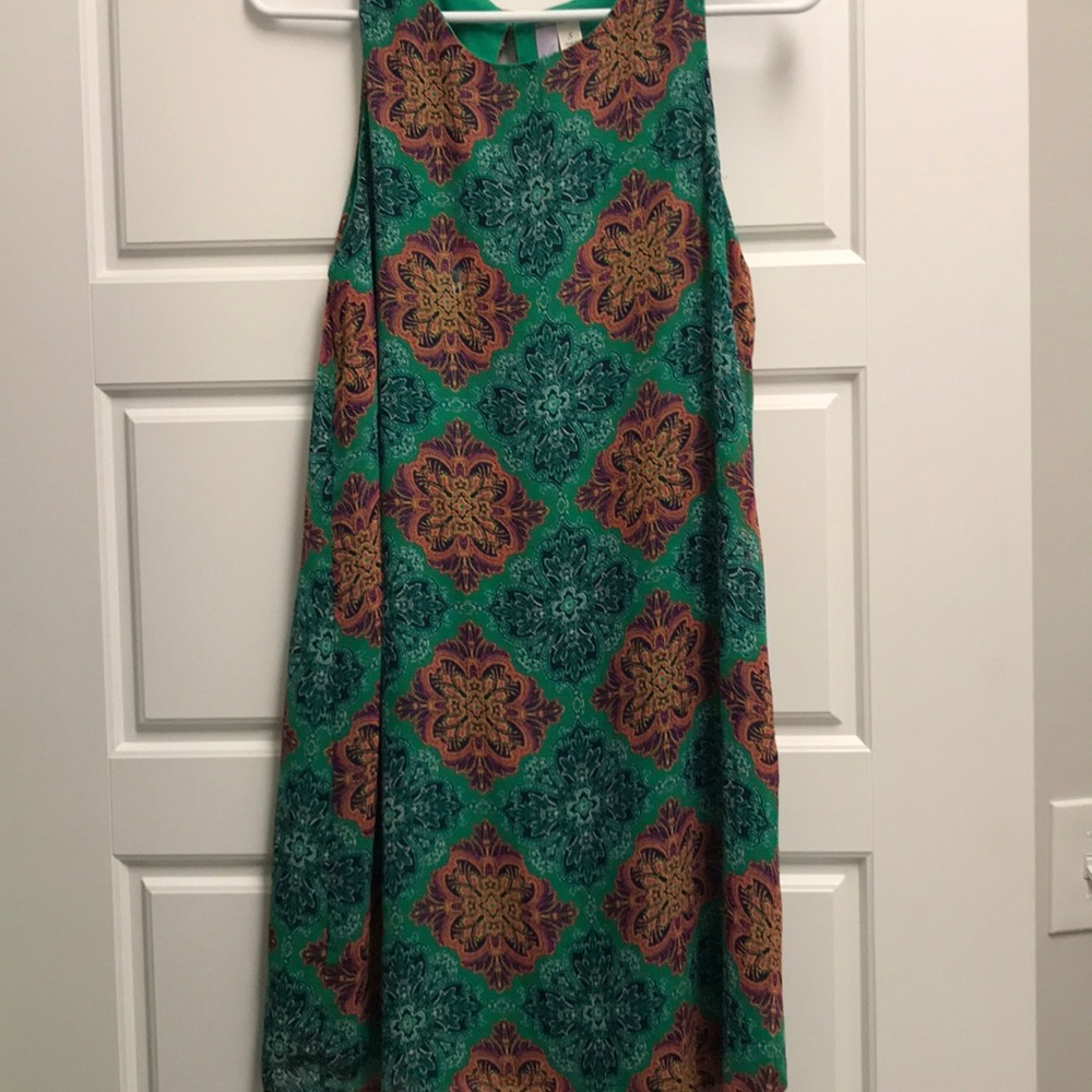 Green dress